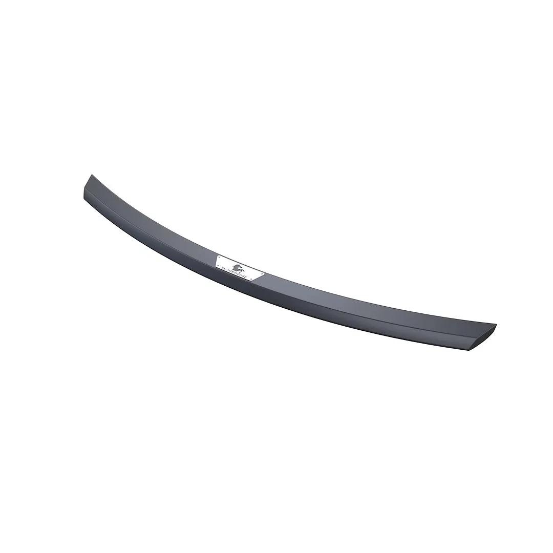 PRB1F1 – BLACK HORSE Bumper Guard, Single Layer Design Powder Coated Matte Black Aluminum
